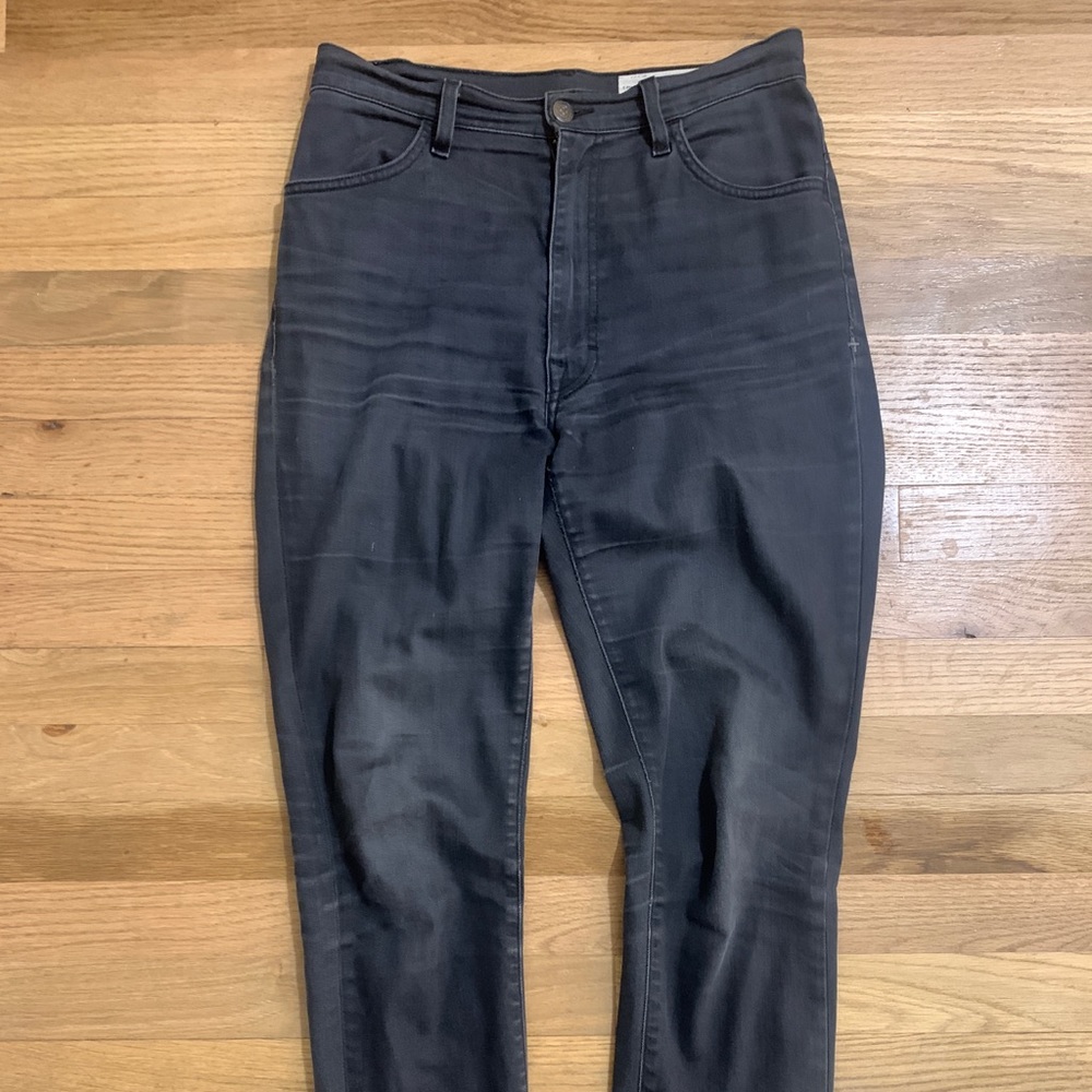 Imogene & Willie washed black jeans, size 28